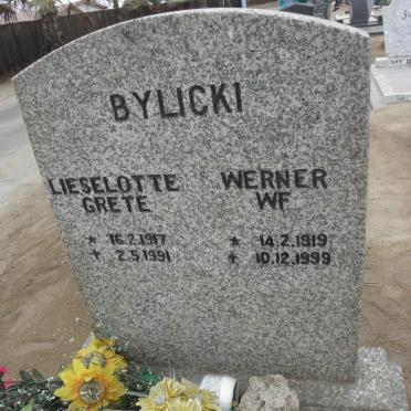 BYLICKI Werner W.F. 1919-1999 &amp; Lieselotte Grete 1917-1991
