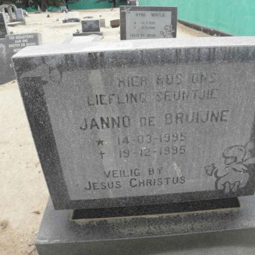 BRUIJNE Janno, de 1995-1995