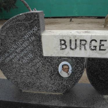 BURGER Fanie 1925-1987