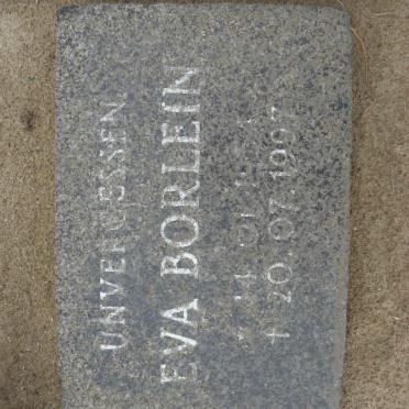 BORLEIN Eva 1954-1997