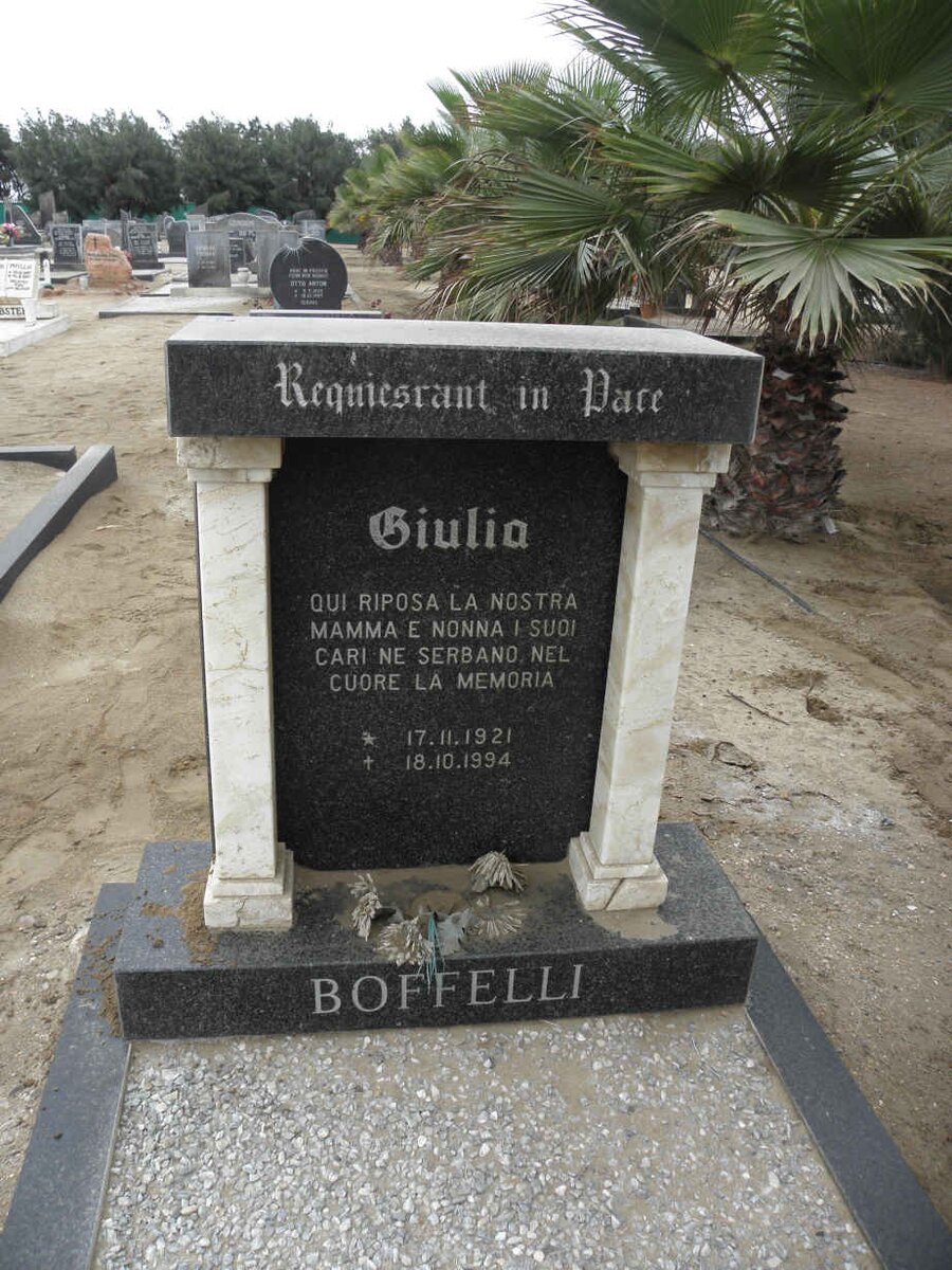BOFFELLI Giulia 1921-1994