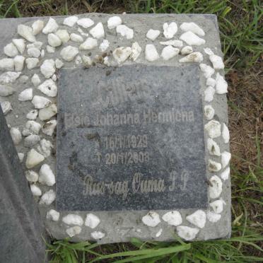 CILLIERS Elsie Johanna Hermiena 1929-2008