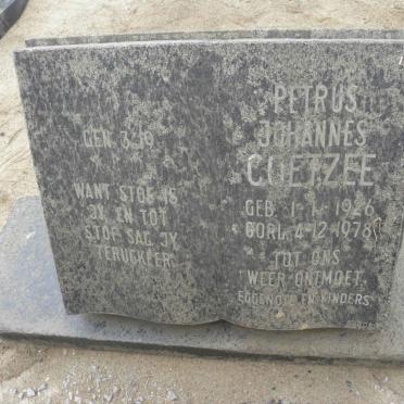COETZEE Petrus Johannes 1926-1978