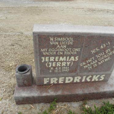 FREDERICKS Jeremias 1961-1997