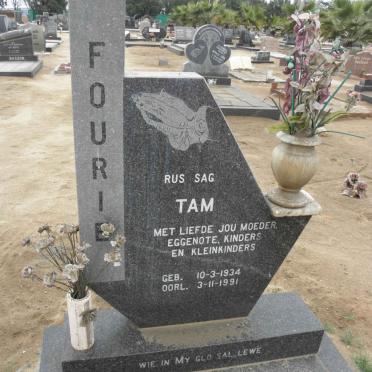 FOURIE Tam 1934-1991