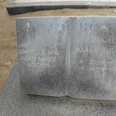 FUSCH Elenore Klara 1921-1983