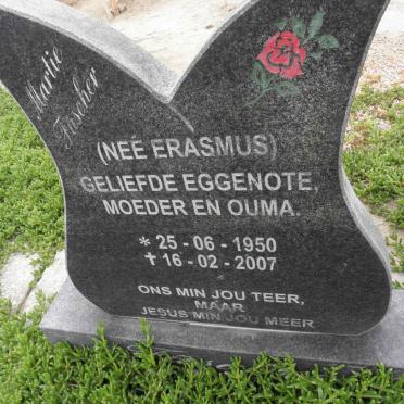 FASCHER Martie nee ERASMUS 1950-2007