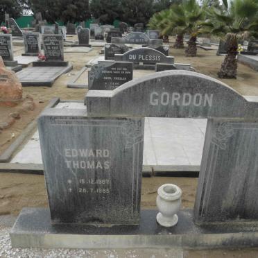 GORDON Edward Thomas 1907-1985