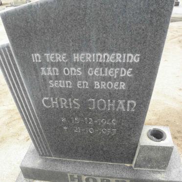 HORN Chris Johan 1949-1977