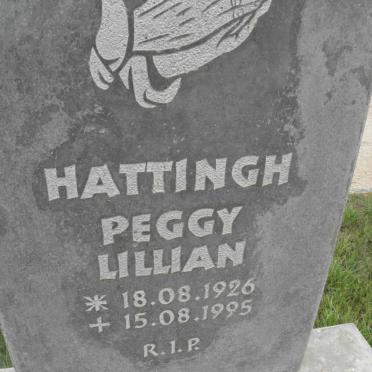 HATTINGH Peggy Lillian 1926-1995