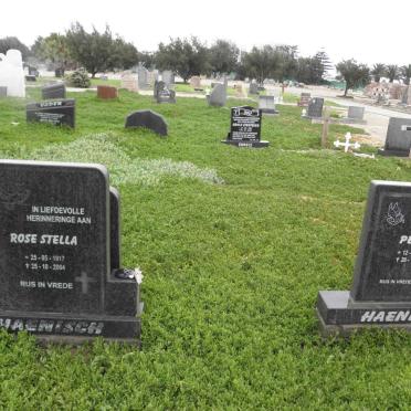 HAENISCH Rose Stella 1917-2004 :: HAENISCH Peter 1937-2009 