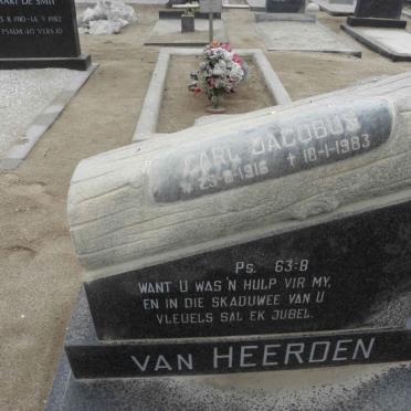 HEERDEN Carl Jacobus, van 1916-1983