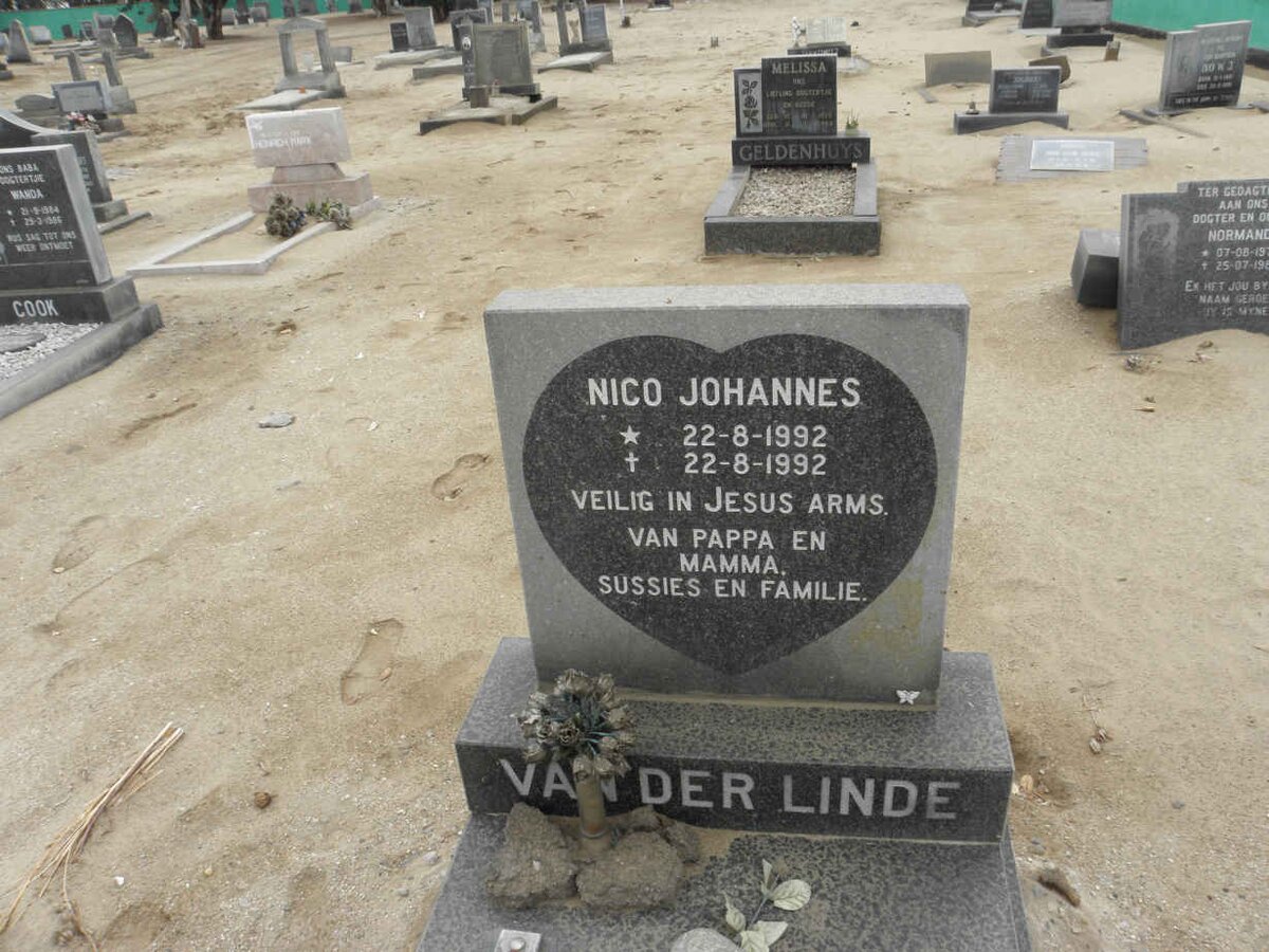 LINDE Nico Johannes, van der 1992-1992
