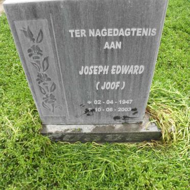 LUBBE Joseph Edward 1947-2003