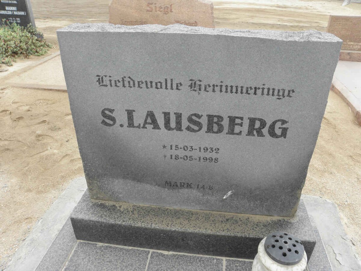 LAUSBERG S. 1932-1998