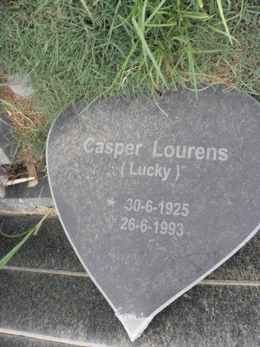 LOURENS Casper 1925-1993