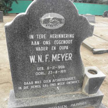 MEYER W.N.F. 1906-1971