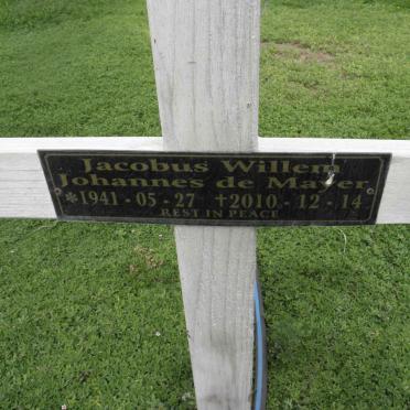 MAYER Jacobus Willem Johannes, de 1941-2010