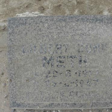METH Gilbert John 1917-1967