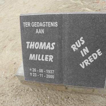 MILLER Thomas 1937-2000