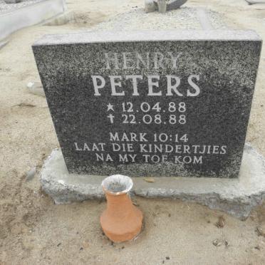 PETERS Henry 1988-1988