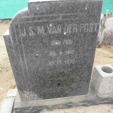 POST J.S.M., van der 1910-1970