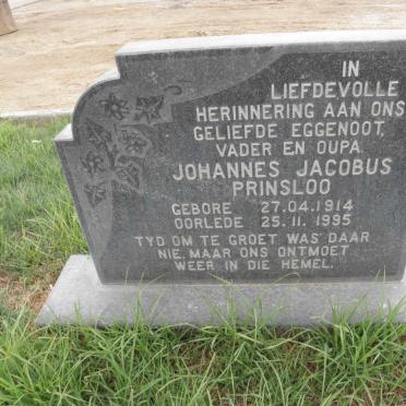 PRINSLOO Johannes Jacobus 1914-1995