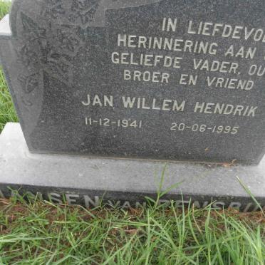 RENSBURG Jan Willem Hendrik, Jansen van 1941-1995
