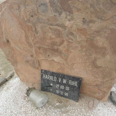 RŐHL Harald V.W. 1935-1999