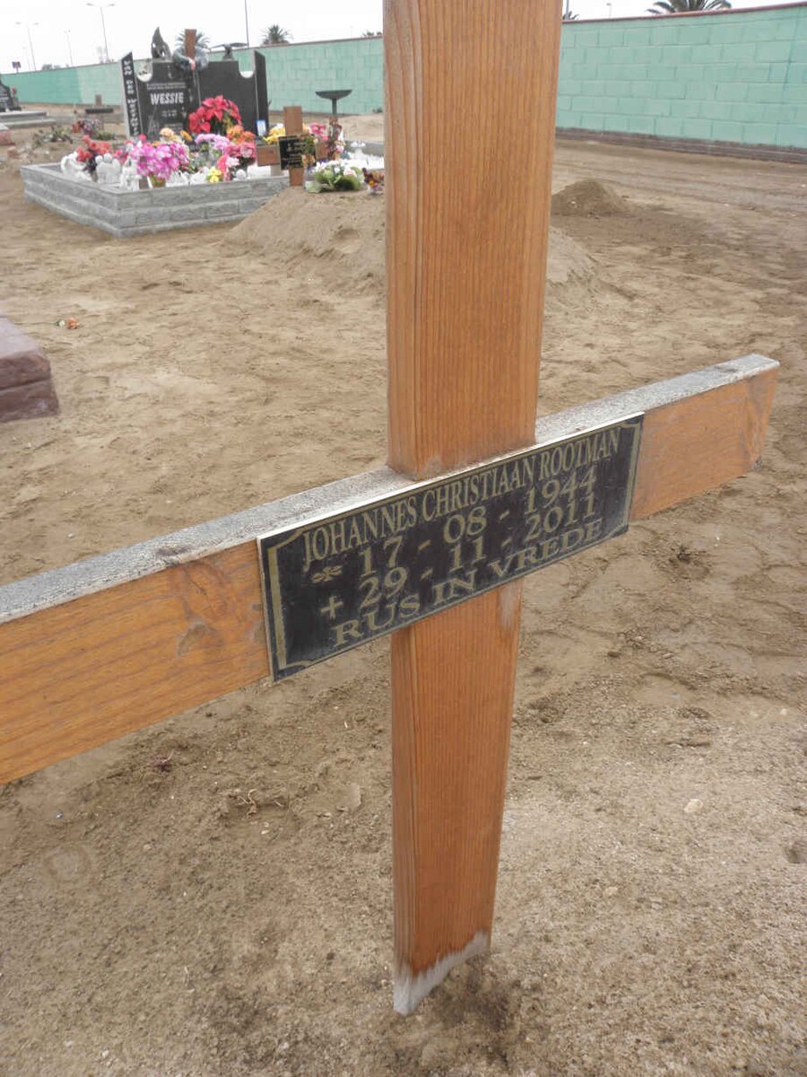 ROOTMAN Johannes Christiaan 1944-2011