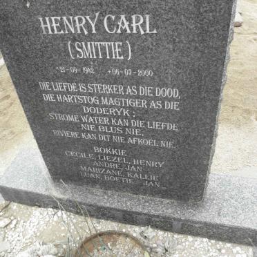 SMIT Henry Carl 1942-2000