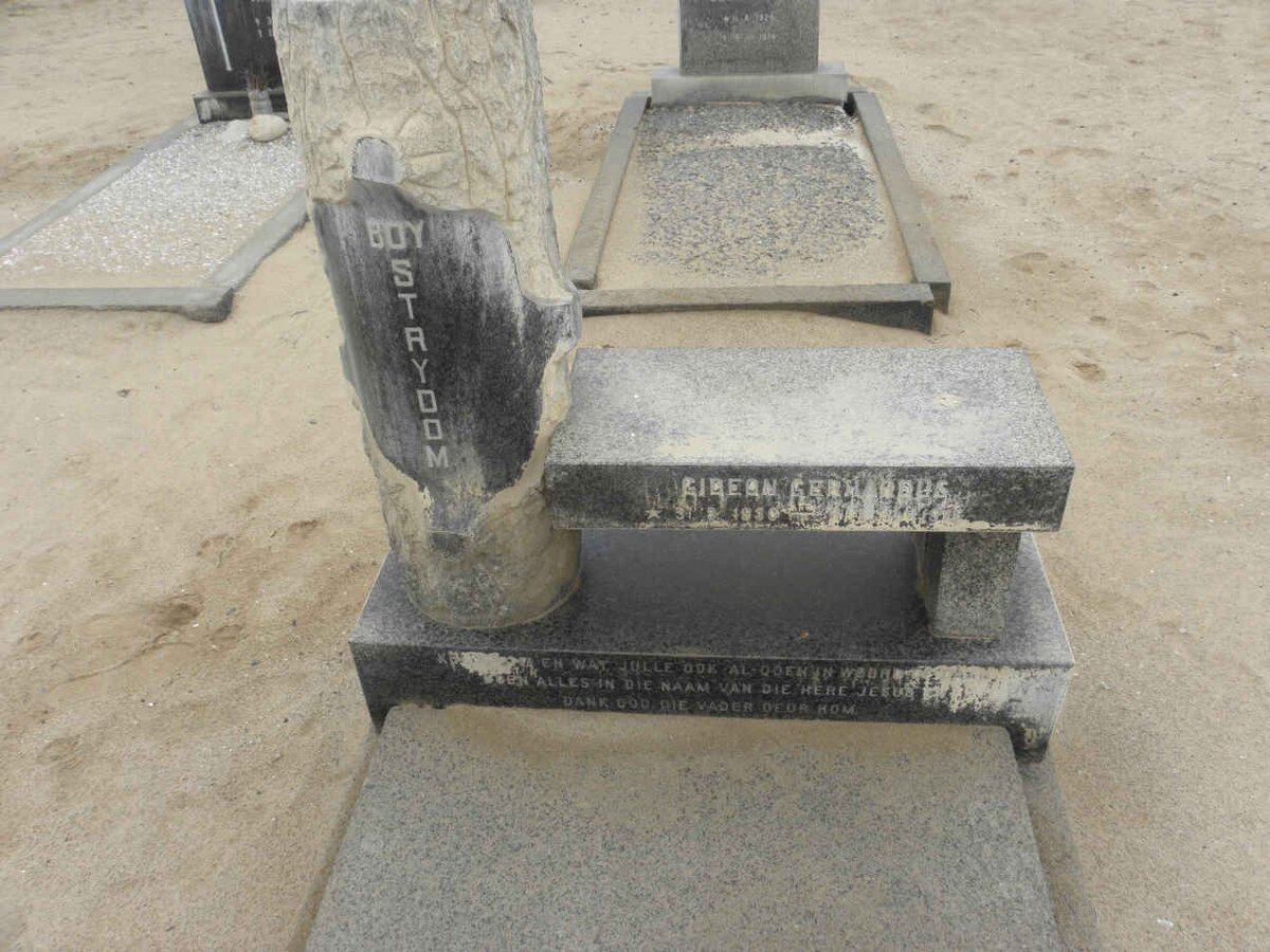 STRYDOM Gideon Gerhardus 1930-1975