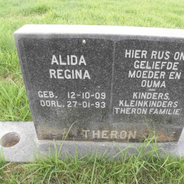 THERON Alida Regina 1909-1993