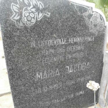 ? Maria Jacoba 1931-1982