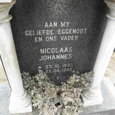 VILJOEN Nicolaas Johannes 1933-1986