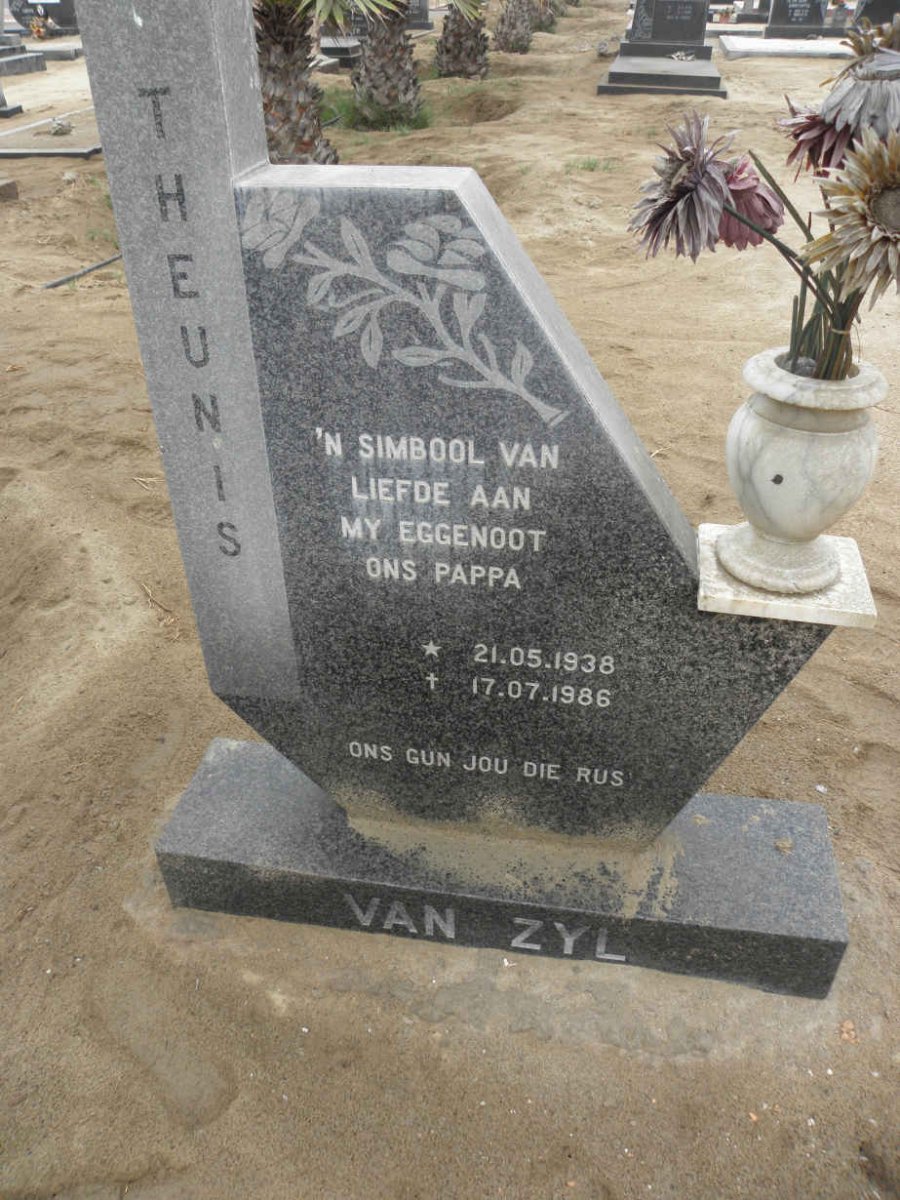 ZYL Theunis, van 1938-1986