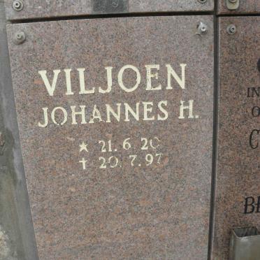 VILJOEN Johannes H. 1920-1997