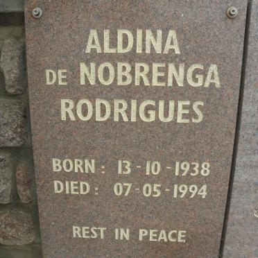 RODRIGUES Aldina De Nobrenga 1938-1994