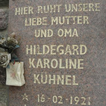 KŰHNEL Hildegard Karoline 1921-1994