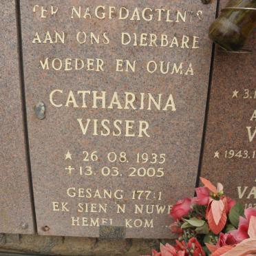 VISSER Catharina 1935-2005