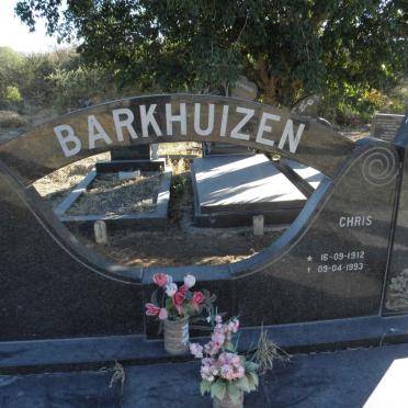 BARKHUIZEN Chris 1912-1993