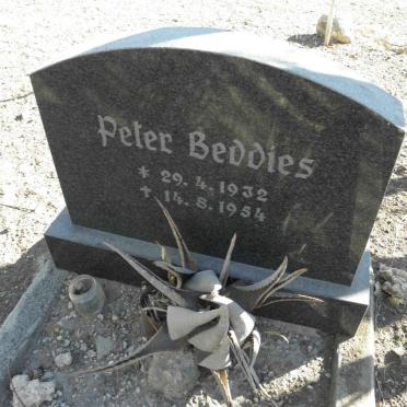 BEDDIES Peter 1932-1954