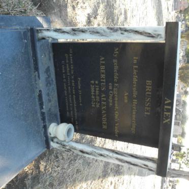 BRUSSEL Albertus Alexander 1946-2004