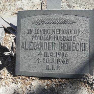 BENECKE Alexander 1906-1968