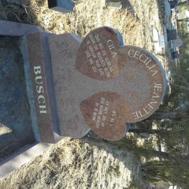 BUSCH Cecilia Jeanette 1871-1997