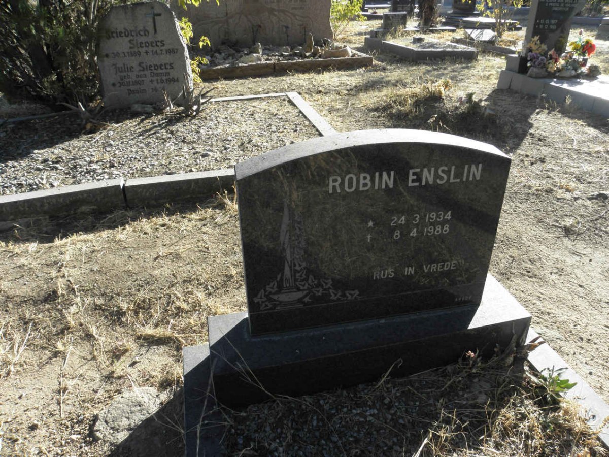ENSLIN Robin 1934-1988