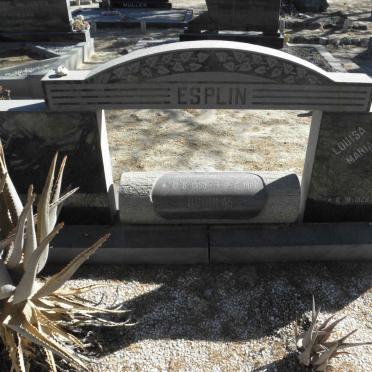 ESPLIN Norman Campbell 1924-1966 &amp; Louisa Maria 1928-1966 :: ESPLIN Douglas 1953-1966