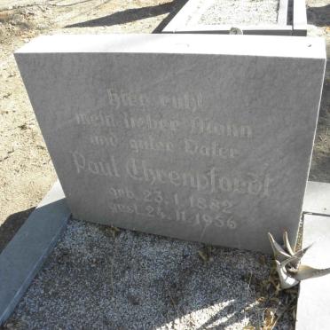 EHRENPFORDT Paul 1882-1956