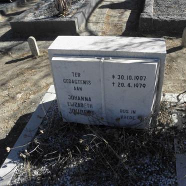 JOUBERT Gideon Petrus 1904-1968 &amp; Johanna Elizabeth 1907-1979