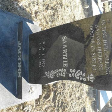 JACOBS Saartjie 1970-1993